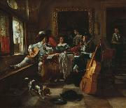 The Family Concert (1666) by Jan Steen Jan Steen